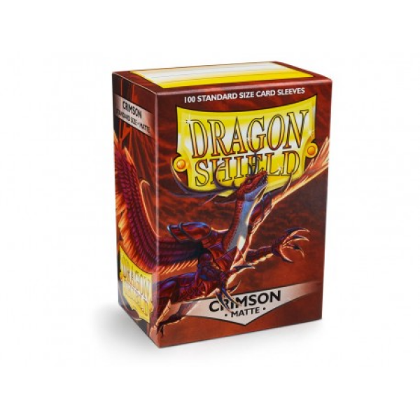 Sleeves - Dragon Shield Standard - Matte Crimson