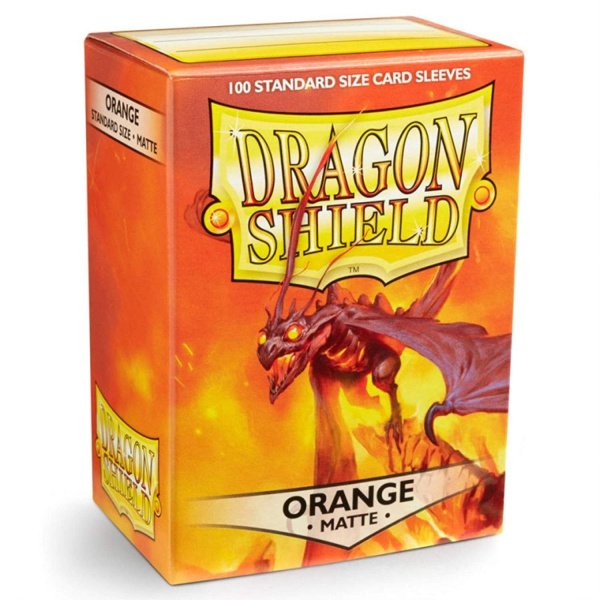 Sleeves - Dragon Shield Standard - Matte Orange