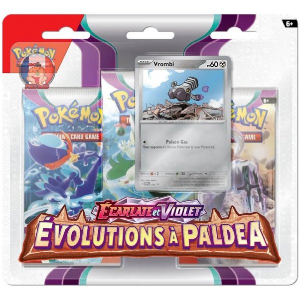 Pokémon - EV02 - Evolutions à Paldea (Tripack)
