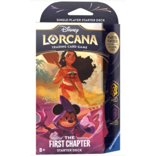 Lorcana Chapitre 1 Deck de démarrage Moana et Mickey (FR) Ludotrotter Aulnay