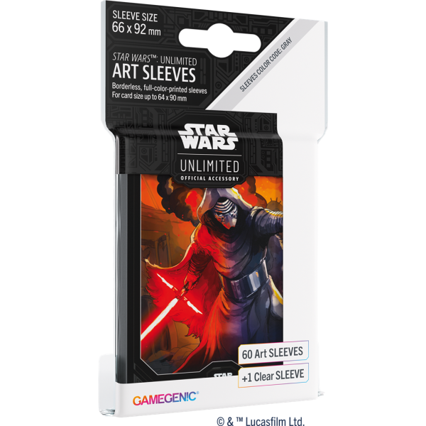 Star Wars Unlimited - Art Sleeves - Kylo Ren - Gamegenic