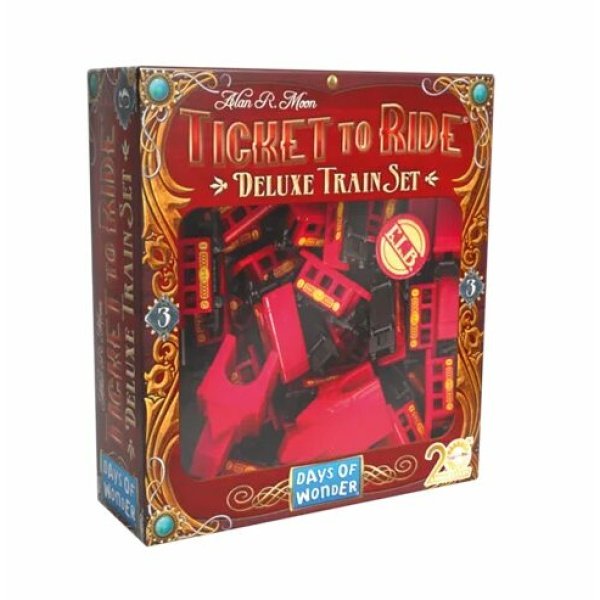 Les Aventuriers du Rail - Deluxe Train Set - Rouge