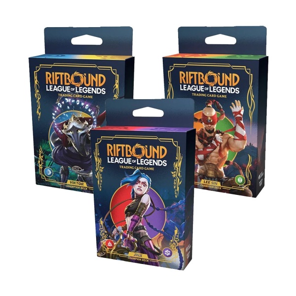 Bundle 3 Starter Decks Origins - EN - Riftbound, League of Legends TCG