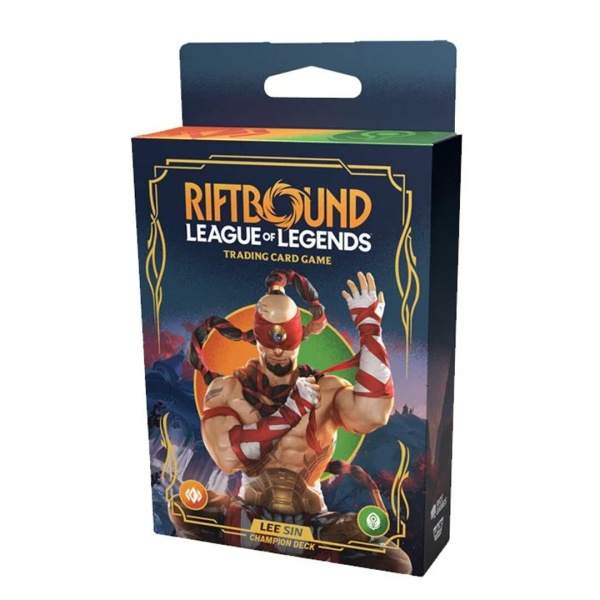 Starter Deck Origins Lee Sin - EN - Riftbound, League of Legends TCG